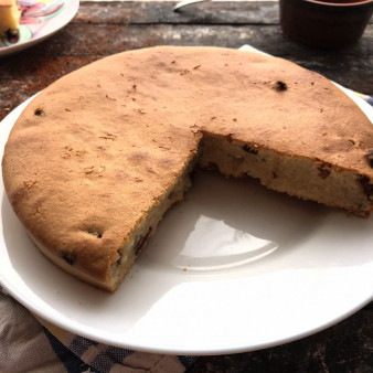 Манник на сливках