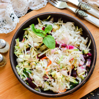 Винегрет для диабетиков