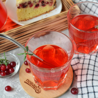 Морс клюквенный