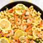 Lemony Shrimp Cavatappi