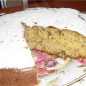 Кекс с яблоками