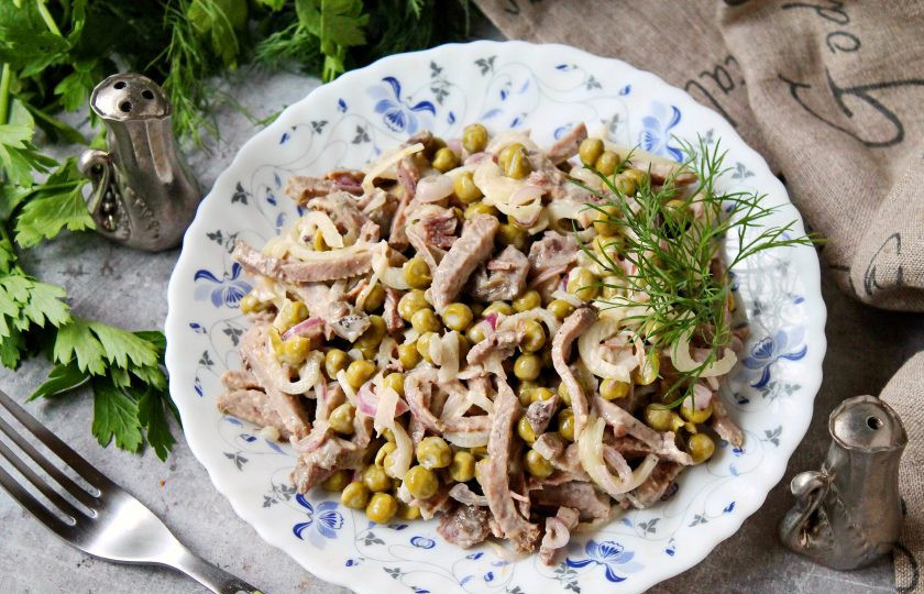 1. Этап. Салат Венский с языком: Приятного аппетита!