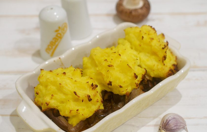 1. Этап. Свинина с грибами под шубой: 8. Приятного аппетита!