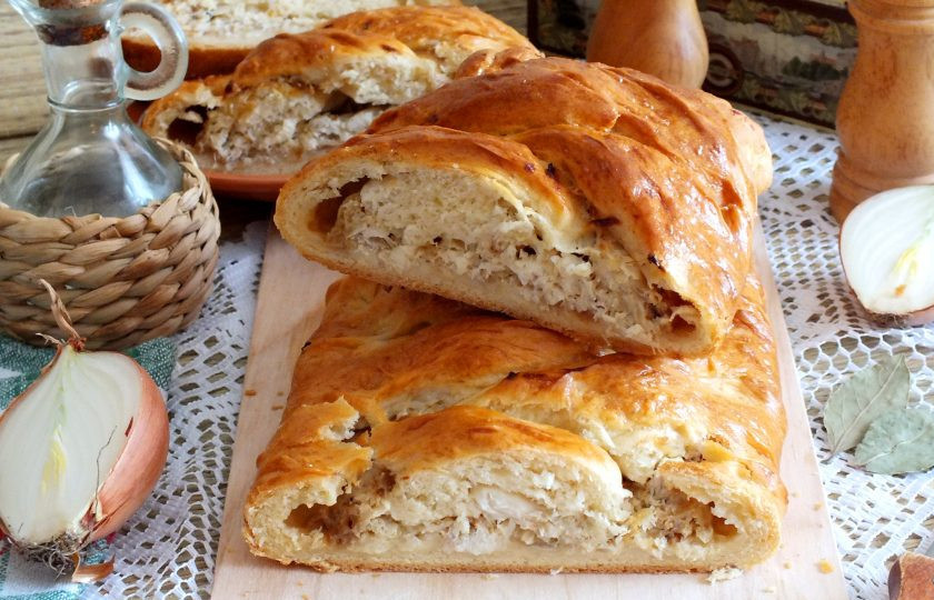 1. Этап. Пирог с пикшей: Приятного аппетита!