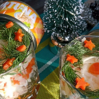 Салат с тунцом Фортуна