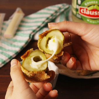 Pickle Mozzarella Sticks