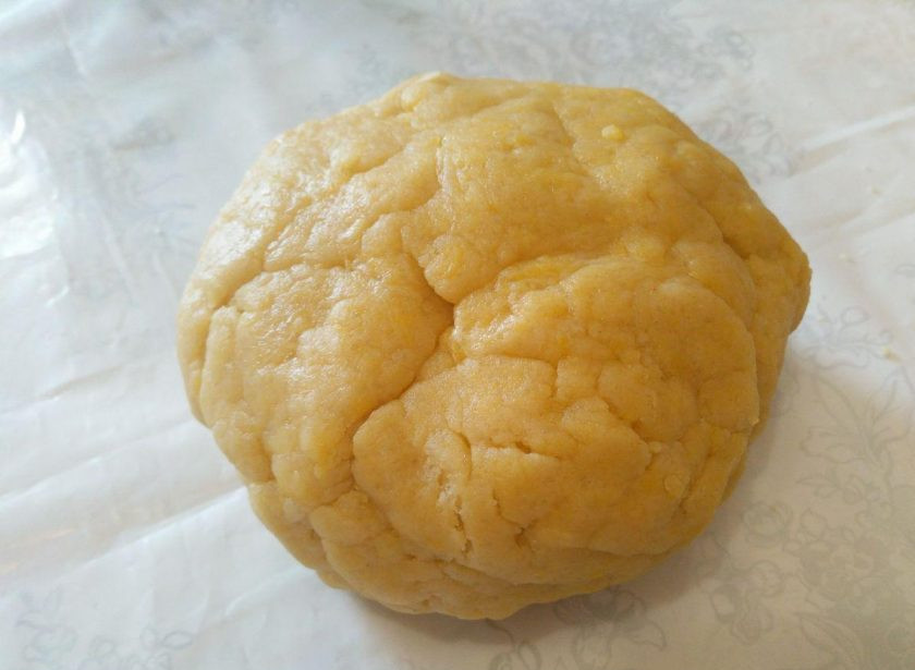 1. Этап. Печенье «Англси»: Поместите готовое тесто в холодильник на 20-30 минут.