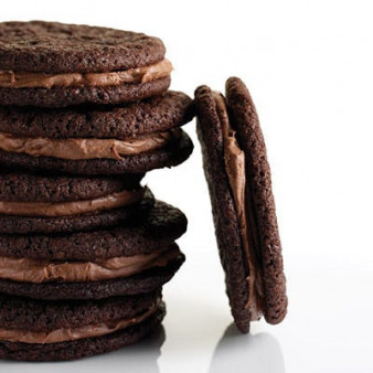 Chocolate-Malt Sandwiches