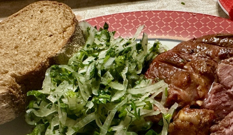 1. Этап. Баранина жареная «на» и «в» решетке: И вот.