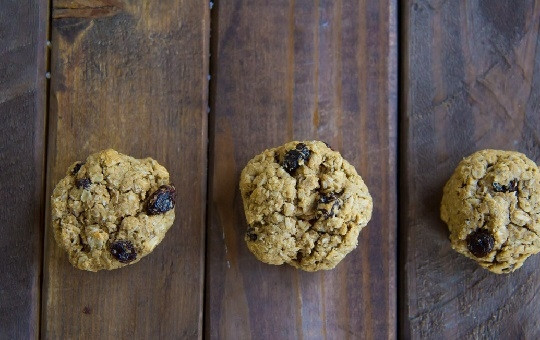 1. Этап. Овсяное печенье Фитнес: 4. Очень важно не пересушить это овсяное печенье 