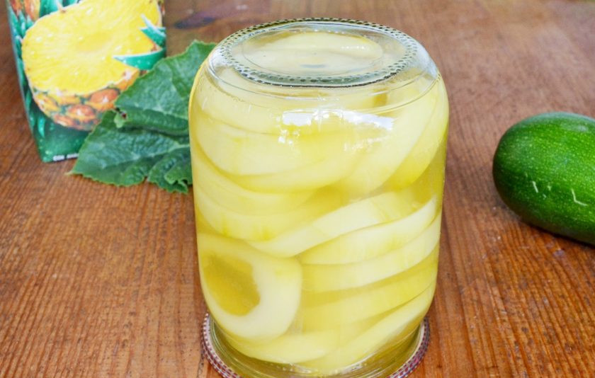 1. Этап. Кабачки в ананасовом соке на зиму: Вот такая недорогая и оригинальная замена консервированным ананасам. Угощайтесь!