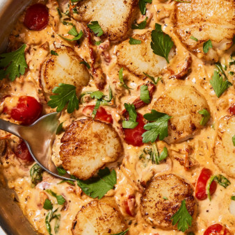 Tuscan Butter Scallops
