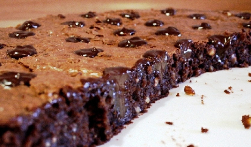 1. Этап. Торт Брауни: Торт брауни готов. Приятного аппетита!