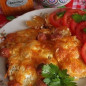 Запеканка с сосиской и картошкой