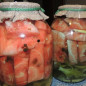 Маринованные арбузы в банках