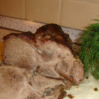 Запеченная шейка в фольге