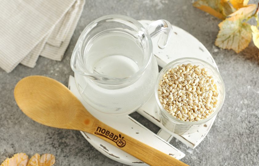 1. Этап. Перловая каша для похудения: Подготовьте ингредиенты.