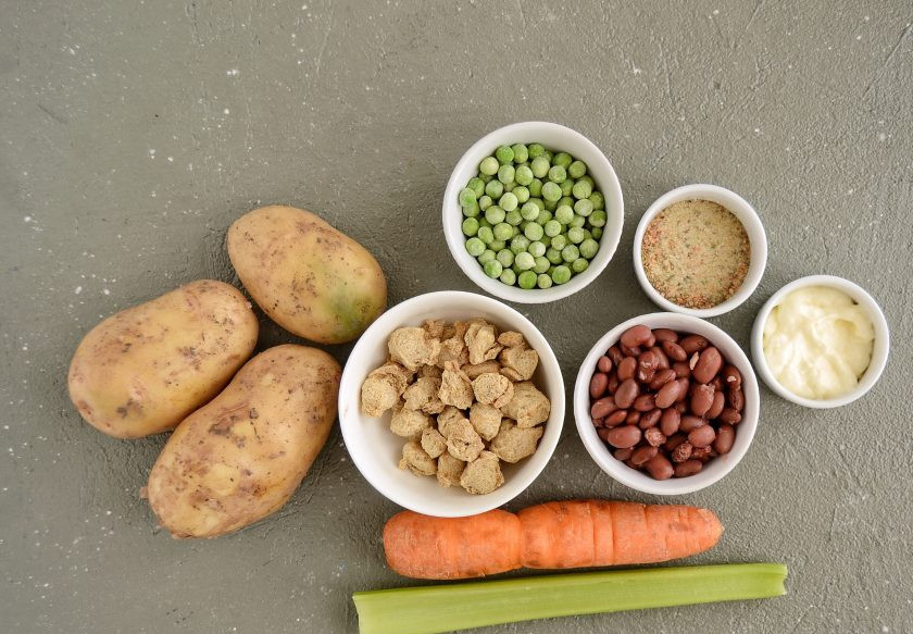 1. Этап. Соевая запеканка: Подготовьте все ингредиенты.