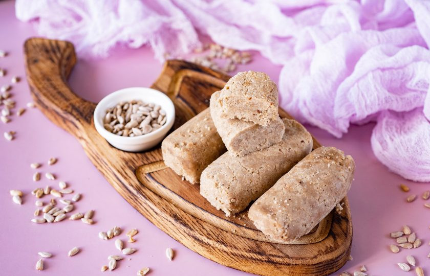 1. Этап. Домашняя халва: Готовую халву подайте к столу. Приятного аппетита!