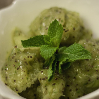 Мороженое из киви