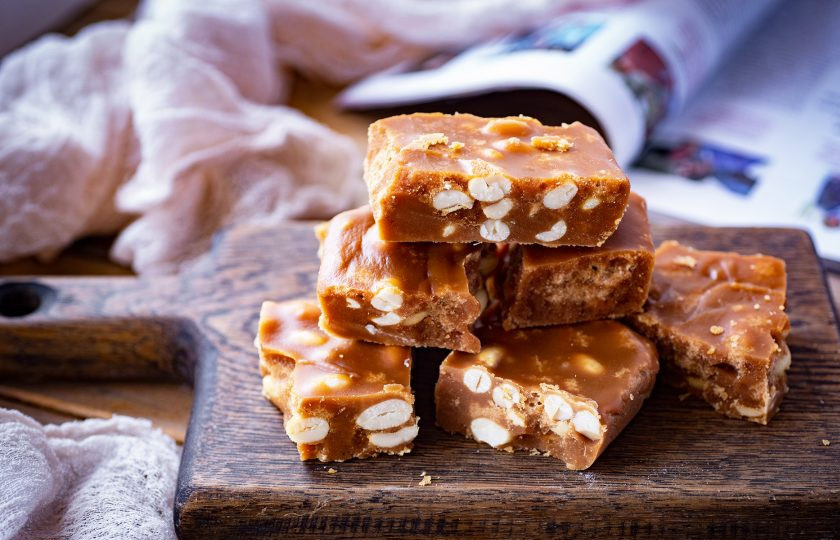 1. Этап. Щербет молочный: Перед подачей к столу щербет можно разрезать на кусочки произвольного размера. Приятного аппетита!