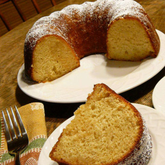 Glazed Apple Cider Cake