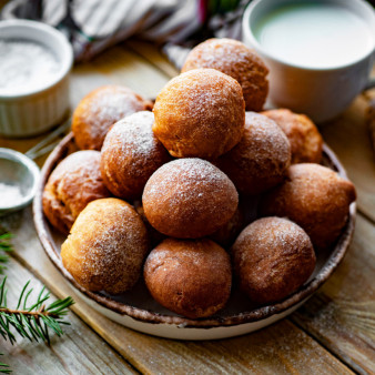 Пончики на ряженке