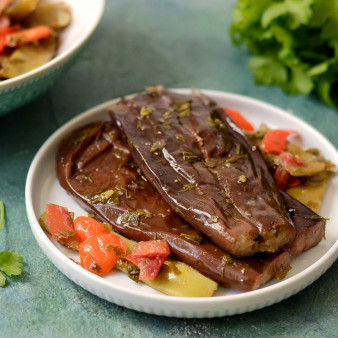 Турша из баклажанов