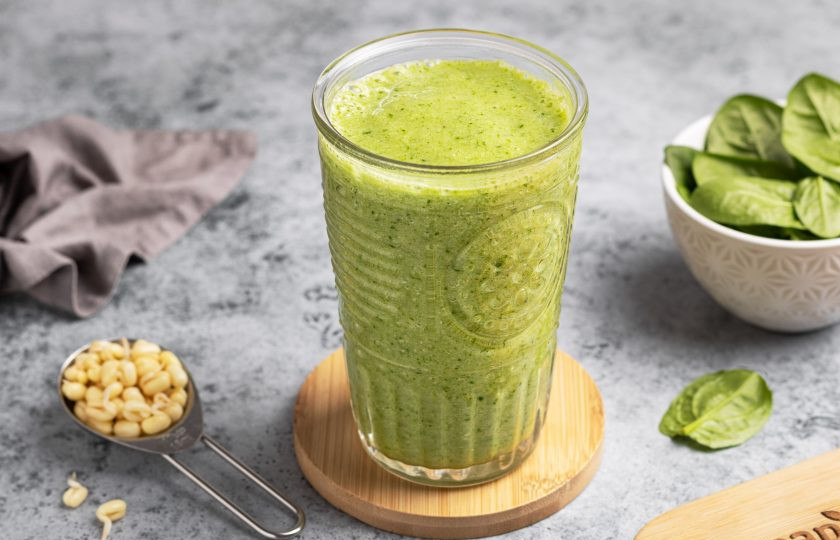 1. Этап. Смузи из пророщенного маша: Смузи из пророщенного маша готов!