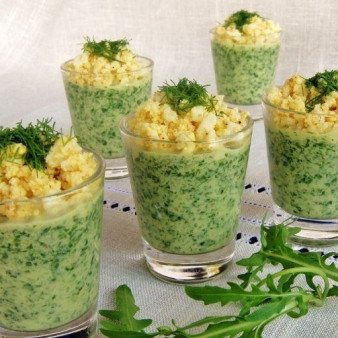 Крем-суп из рукколы