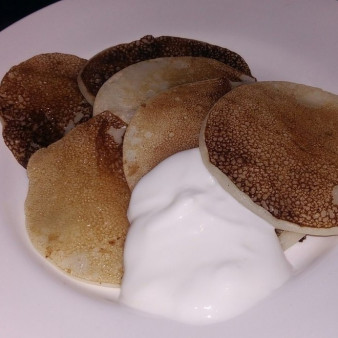 Панкейки на кислом молоке с добавлением растительного масла