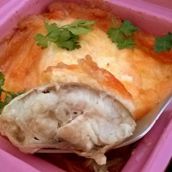 Запеченная рыба в горшочке по-зауральски