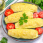 Кабачки с чесноком и фаршем