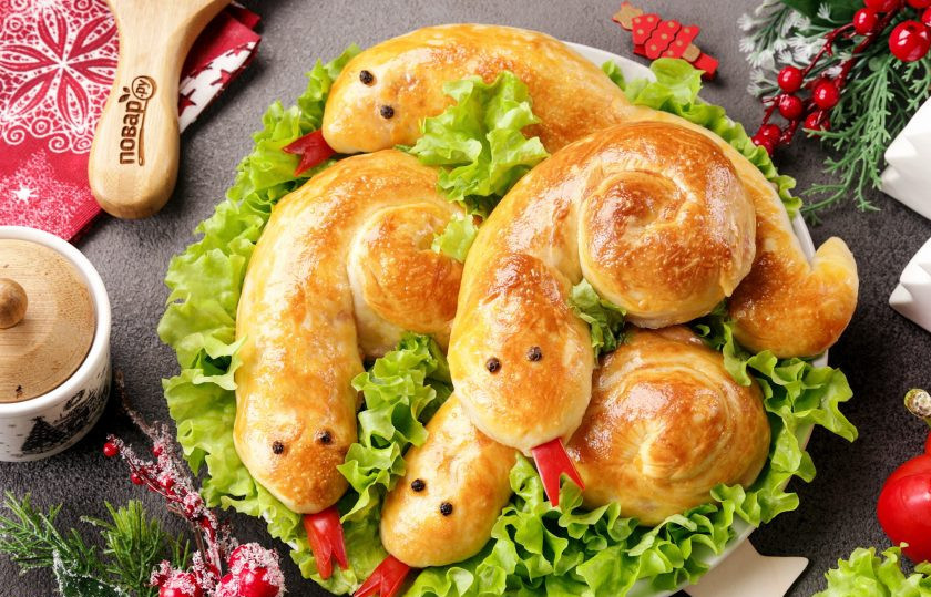 1. Этап. Новогодние пирожки Змейки: Новогодние пирожки 