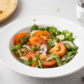 Салат из рукколы с идеальной заправкой