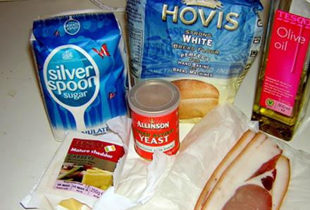 1. Этап. Сэндвич со свининой: Ингредиенты