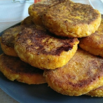 Тыквенные сырники с апельсином