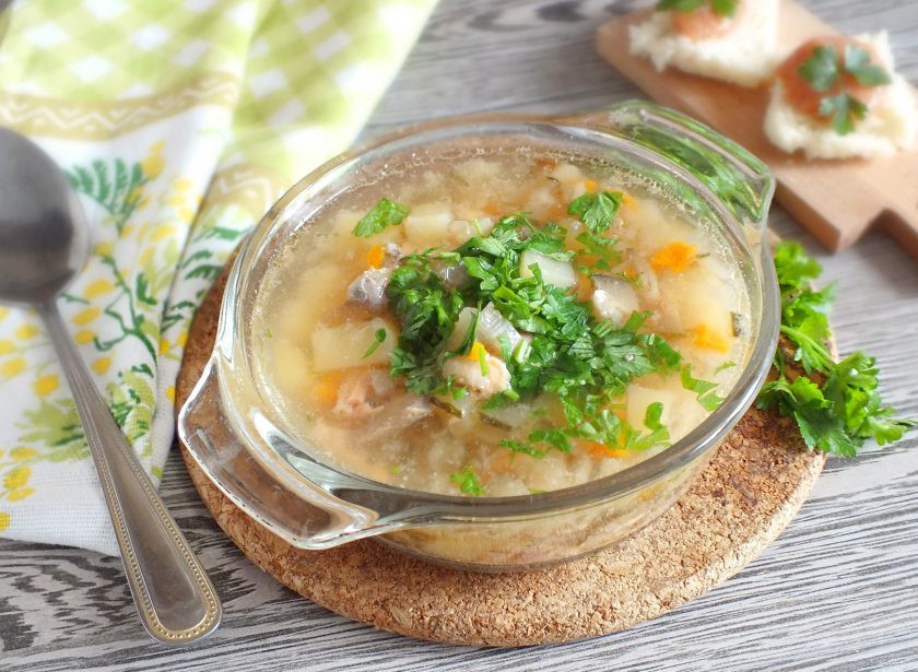 1. Этап. Рыбный суп Калья: Рыбный суп 