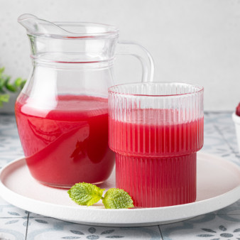 Кисель из замороженной вишни