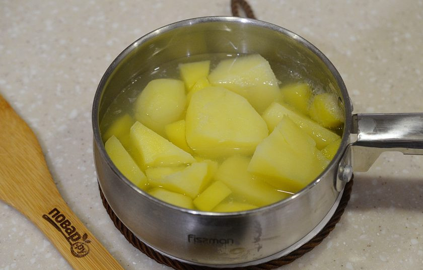 1. Этап. Ледяная рыба, запеченная с тимьяном: 5. Отварите овощи до готовности.