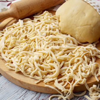 Домашняя лапша в хлебопечке