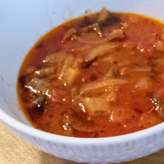 Таматар ки сабзи. Томатное карри