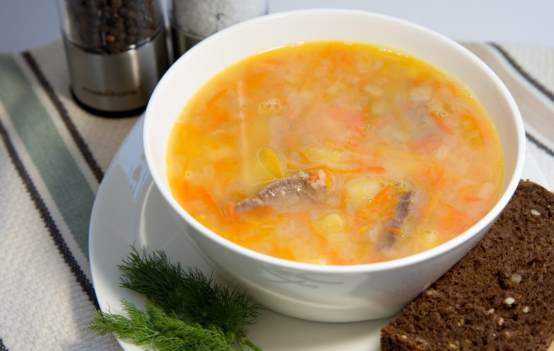 1. Этап. Щи из индейки: Приятного аппетита!