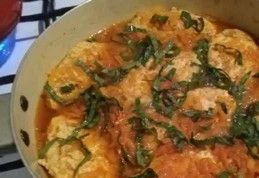 1. Этап. Неленивые голубцы: В конце приготовления посыпать измельчённой зеленью.