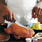 Maple-Glazed Whole Duck with Savoy Cabbage