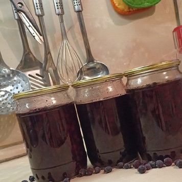 1. Этап. Варенье из ирги: Приятного аппетита!