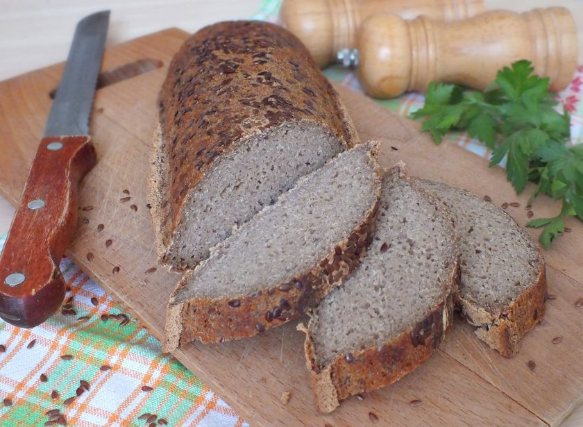 1. Этап. Безглютеновый хлеб в духовке: Приятного аппетита!