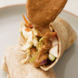 Back-to-School Chicken Satay Wraps