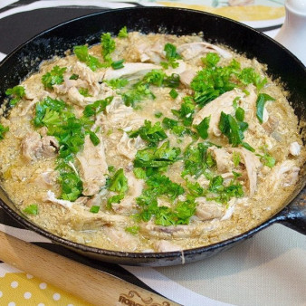 Классический сациви из курицы по-грузински