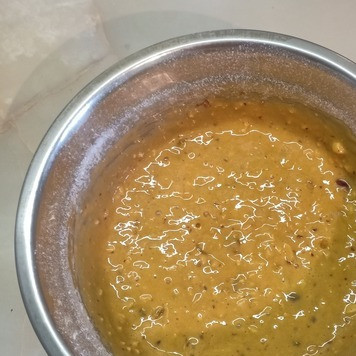 1. Этап. Кекс на вареной сгущенке: *